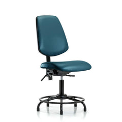 Task Chair: Vinyl, Marine Blue