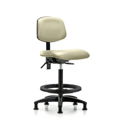 Task Chair: Vinyl, Adobe White