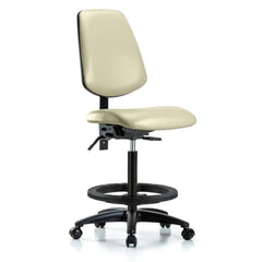 Task Chair: Vinyl, Adobe White