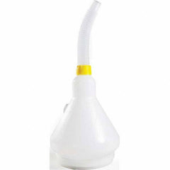 Funnel King - Oil Funnels & Can Oiler Accessories Type: Flexible Spout Material: Polyethylene - Makers Industrial Supply