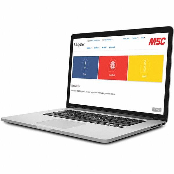 MSC SafetyMax - MSC SafetyMax Safety & Regulatory Compliance Software for up to 10 Users - Makers Industrial Supply