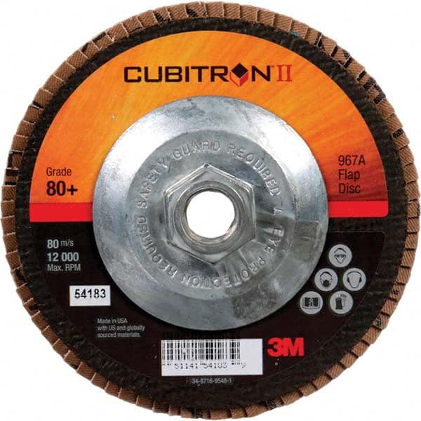 3M - Flap Discs Abrasive Type: Coated Flap Disc Type: Type 27 - Makers Industrial Supply