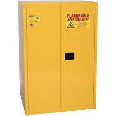 Eagle - Safety Cabinets Hazardous Chemical Type: Flammable and Combustible Liquids Color: Yellow - Makers Industrial Supply