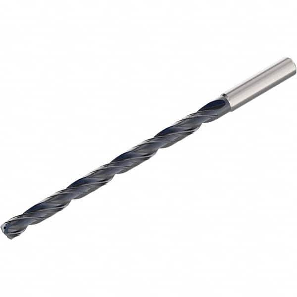 Seco - 4.76mm 140° 2-Flute Solid Carbide Extra Length Drill Bit - Makers Industrial Supply