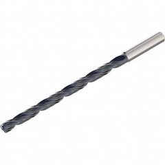 Seco - 4.5mm 140° 2-Flute Solid Carbide Extra Length Drill Bit - Makers Industrial Supply