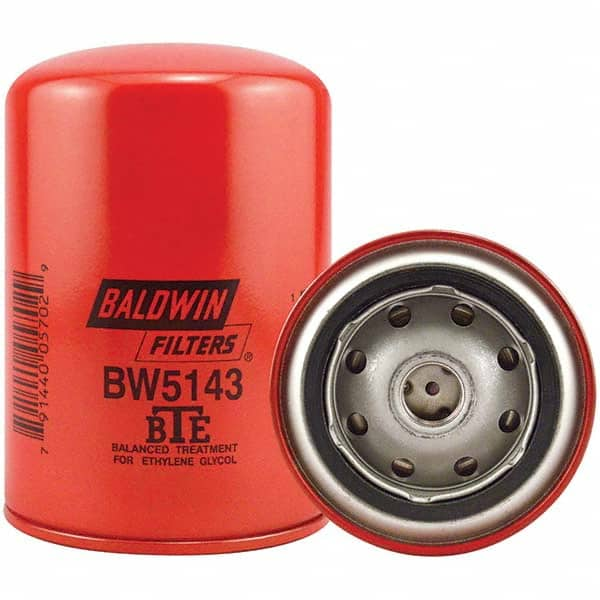 Baldwin Filters - 11/16 Thread 5-3/8" OAL x 3-11/16" OD Automotive Coolant Filter - Makers Industrial Supply