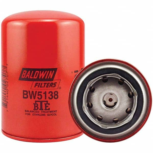 Baldwin Filters - 11/16 Thread 5-3/8" OAL x 3-11/16" OD Automotive Coolant Filter - Makers Industrial Supply