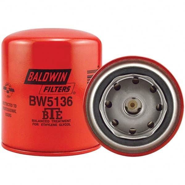 Baldwin Filters - 11/16 Thread 4-3/8" OAL x 3-11/16" OD Automotive Coolant Filter - Makers Industrial Supply