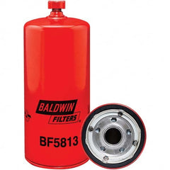 Baldwin Filters - 1 Thread 8-13/16" OAL x 3-11/16" OD Automotive Fuel/Water Separator Element - Makers Industrial Supply