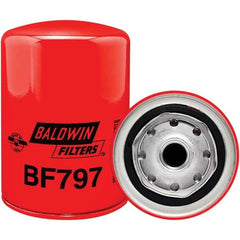 Baldwin Filters - 3/4 Thread 5-3/8" OAL x 3-11/16" OD Automotive Fuel Filter - Makers Industrial Supply