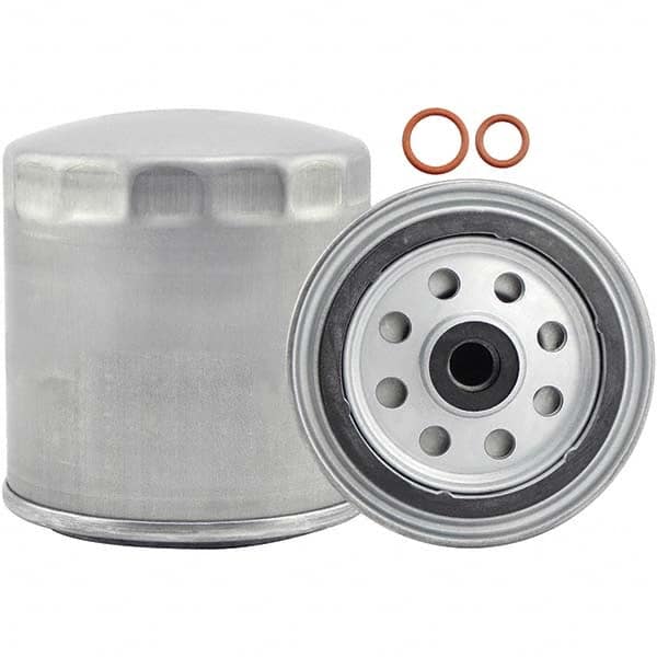 Baldwin Filters - M12 x 1.5 Thread 3-13/16" OAL x 3-3/8" OD Automotive Fuel Filter - Makers Industrial Supply