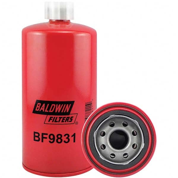 Baldwin Filters - 1 Thread 7-7/8" OAL x 3-19/32" OD Automotive Fuel Filter - Makers Industrial Supply