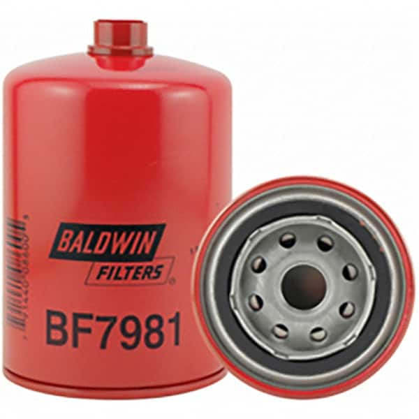 Baldwin Filters - 13/16 Thread 6-1/8" OAL x 3-11/16" OD Automotive Fuel Filter - Makers Industrial Supply