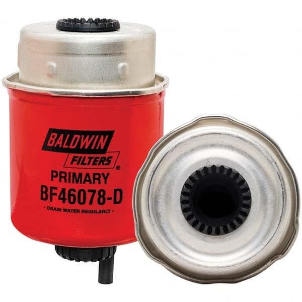 Baldwin Filters - 5-9/32" OAL x 3-1/8" OD Automotive Fuel Filter - Makers Industrial Supply