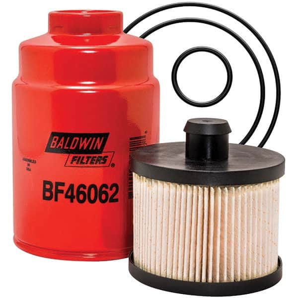 Baldwin Filters - 3-3/8 Thread 6-1/2" OAL x 4-1/32" OD Automotive Fuel Filter - Makers Industrial Supply