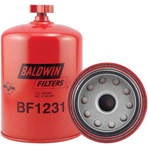 Baldwin Filters - 1 Thread 6-25/32" OAL x 4-5/16" OD Automotive Fuel/Water Separator Element - Makers Industrial Supply