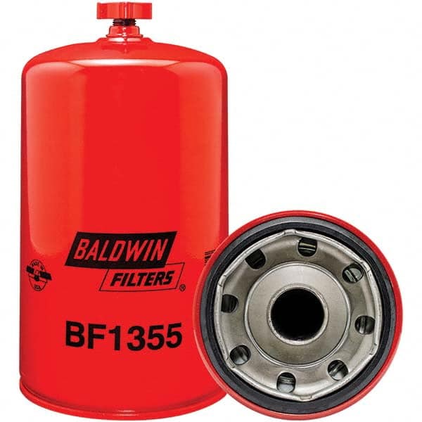 Baldwin Filters - 1-1/4 Thread 8-29/32" OAL x 4-11/16" OD Automotive Fuel/Water Separator Element - Makers Industrial Supply