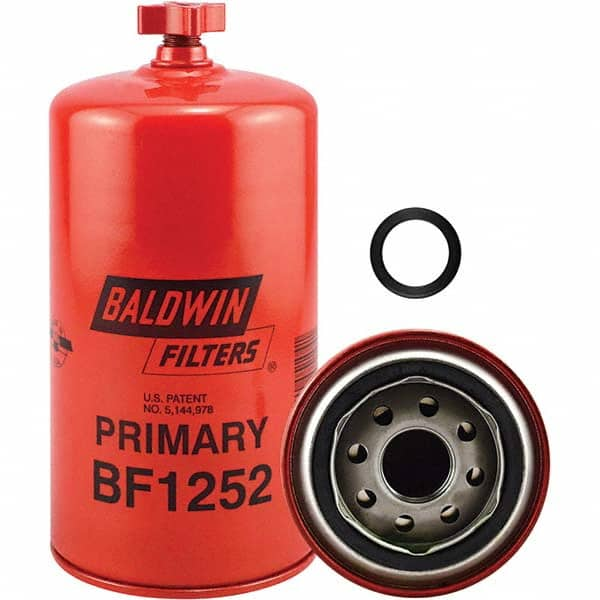 Baldwin Filters - 1 Thread 7-13/32" OAL x 3-11/16" OD Automotive Fuel/Water Separator Element - Makers Industrial Supply