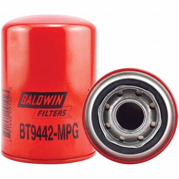 Baldwin Filters - 1-1/8 Thread 5-3/8" OAL x 3-11/16" OD Automotive Hydraulic Filter - Makers Industrial Supply