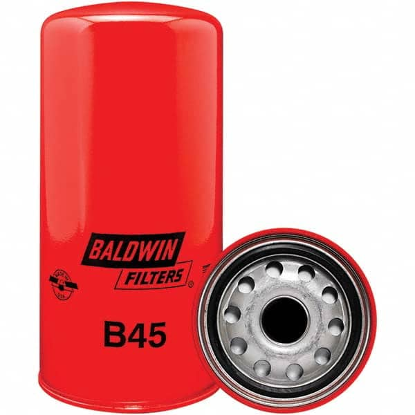 Baldwin Filters - 1-1/8 Thread 9-5/32" OAL x 4-5/16" OD Automotive Oil Filter - Makers Industrial Supply