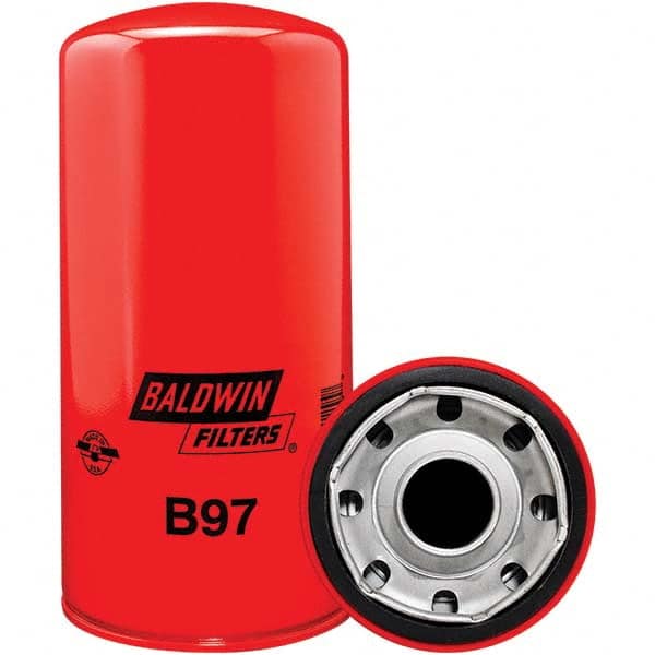 Baldwin Filters - 1-1/2 Thread 9-29/32" OAL x 4-21/32" OD Automotive Oil Filter - Makers Industrial Supply