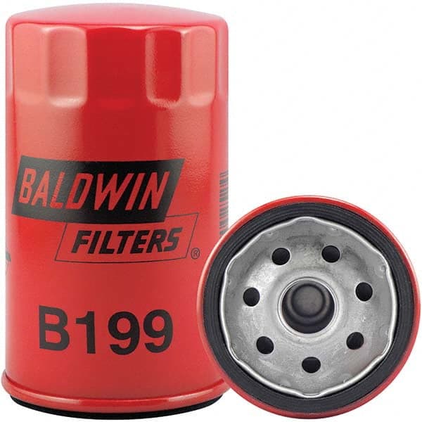 Baldwin Filters - M20 x 1.5 Thread 5-1/8" OAL x 3" OD Automotive Oil Filter - Makers Industrial Supply