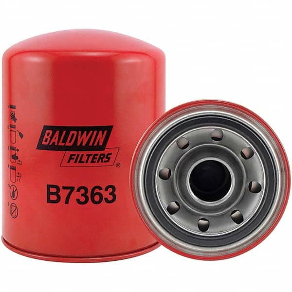 Baldwin Filters - 1-1/2 Thread 7" OAL x 5-3/8" OD Automotive Oil Filter - Makers Industrial Supply