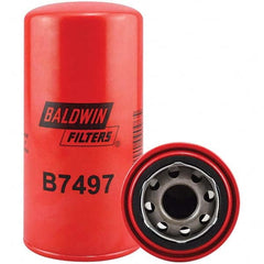 Baldwin Filters - 1-1/8 Thread 7-1/8" OAL x 3-5/8" OD Automotive Oil Filter - Makers Industrial Supply