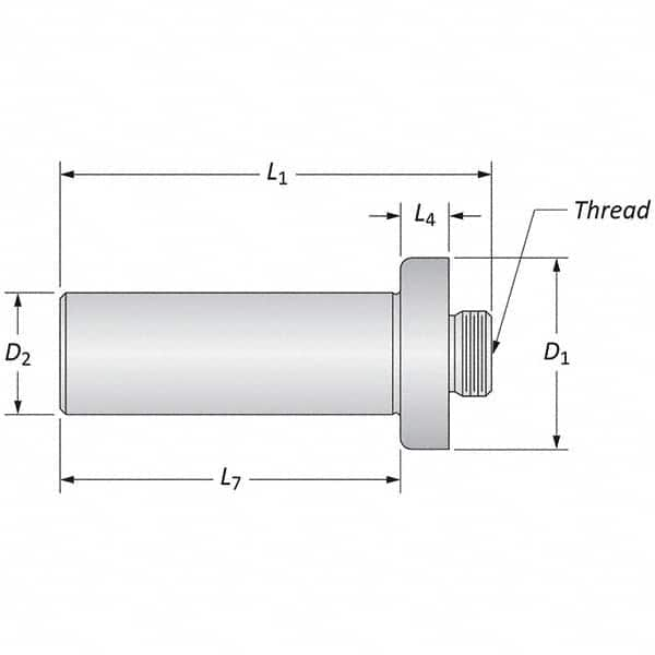 Allied Machine and Engineering - Boring Head Arbors, Shanks & Adapters Shank Type: Straight Shank Mount Type: Threaded Mount - Makers Industrial Supply