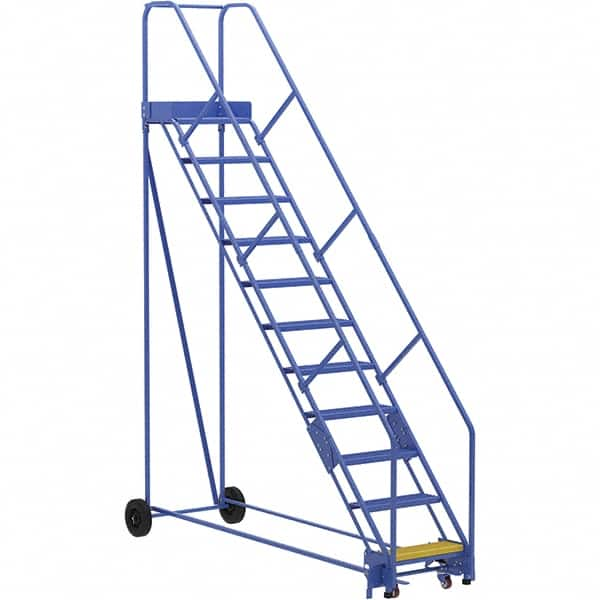 Vestil - 140" High 350 Lb Capacity 11 Step Ladder - Makers Industrial Supply