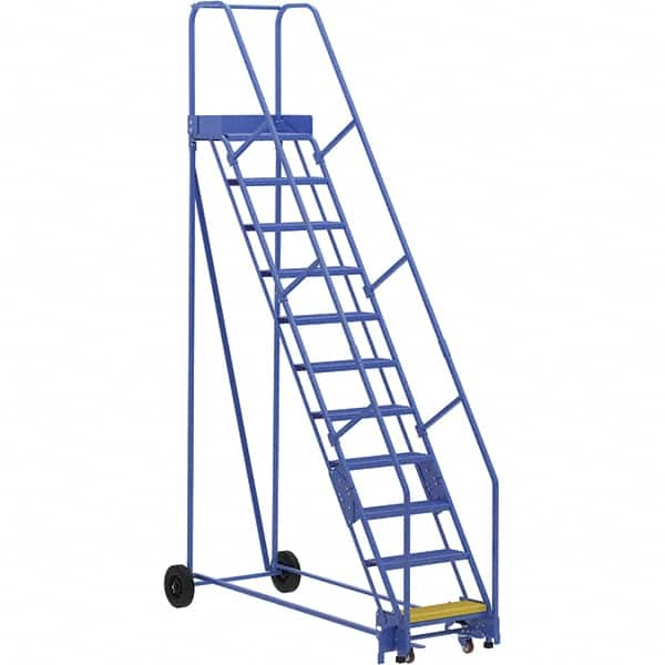 Vestil - 140" High 350 Lb Capacity 11 Step Ladder - Makers Industrial Supply