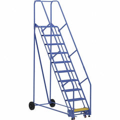 Vestil - 130" High 350 Lb Capacity 10 Step Ladder - Makers Industrial Supply