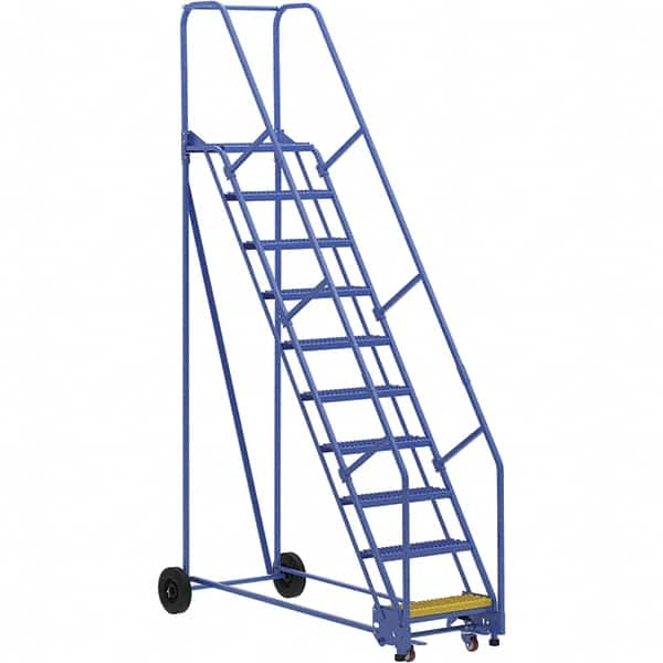 Vestil - 130" High 350 Lb Capacity 10 Step Ladder - Makers Industrial Supply