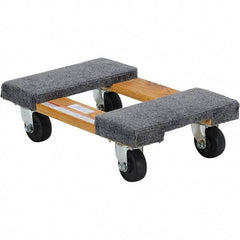 Vestil - 900 Lb Capacity Hardwood/Carpet Dolly - 18" Long x 12" Wide - Makers Industrial Supply