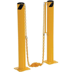 Vestil - 127' Long Steel Bollard - Yellow - Makers Industrial Supply