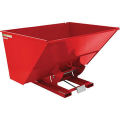 Vestil - Hoppers & Basket Trucks Additional Information: Complies w/OSHA General Industry Rule 29 CFR 1910.178(m)(5)(iii) - allows operator to remain at controls of truck throughout the dumping process - Makers Industrial Supply