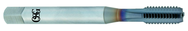 M6 x 1.0 Dia. - D5 - 3 FL - VC10 - TiCN - Bottoming Straight Flute Tap - Makers Industrial Supply