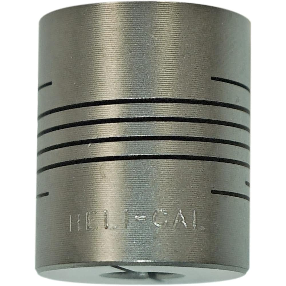 Heli-Cal - Flexible Coupling; Type: Set Screw Hub ; Maximum Bore Diameter (mm): 10.0000 ; Minimum Bore Diameter (mm): 9.000 ; Outside Diameter (mm): 25.0000 ; Overall Length (mm): 24.0000 ; Material: Aluminum - Exact Industrial Supply