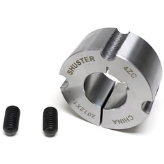 Shuster - 7/8" Bore, 3/16" Keyway Width x 3/32" Keyway Depth, Tapered Lock Sprocket Bushing - Exact Industrial Supply