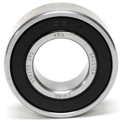 Shuster - SS6307 2RS, 35mm Bore Diam, 80mm OD, Double Seal Deep Groove Radial Ball Bearing - Exact Industrial Supply