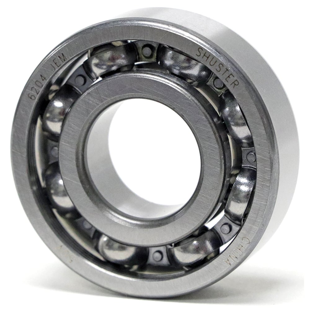 Shuster - 6207 JEM, 35mm Bore Diam, 72mm OD, Open Deep Groove Radial Ball Bearing - Exact Industrial Supply