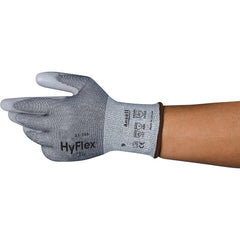 Ansell - Cut & Puncture Resistant Gloves; Type: Cut Resistant ; ANSI/ISEA Cut Resistance Level: A5 ; Coated Area: Palm & Fingers ; Coating Material: Polyurethane ; Men's Size: 6 ; Hand: Pair - Exact Industrial Supply