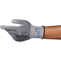 Ansell - Cut & Puncture Resistant Gloves; Type: Cut Resistant ; ANSI/ISEA Cut Resistance Level: A4 ; Coated Area: Palm & Fingers ; Coating Material: Nitrile ; Men's Size: 7 ; Hand: Pair - Exact Industrial Supply