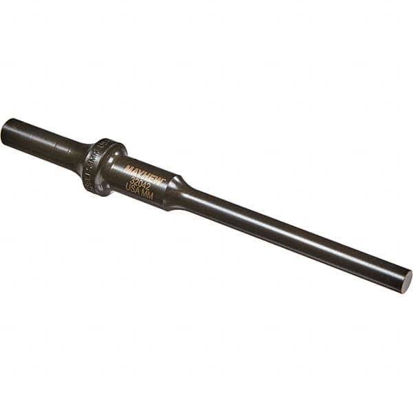 Mayhew - 5/16" Head Width, 6" OAL, Roll Pin Punch - Round Drive, Round Shank, Steel - Makers Industrial Supply