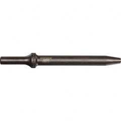 Mayhew - 1/8" Head Width, 6" OAL, Rivet Cutter Chisel - Round Drive, Round Shank, Steel - Makers Industrial Supply