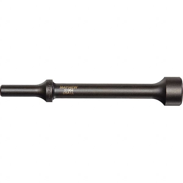 Mayhew - 1" Head Width, 6" OAL, Concave Hammer - Round Drive, Round Shank, Steel - Makers Industrial Supply