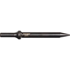 Mayhew - 6" OAL, Tapered Punch Chisel - Round Drive, Round Shank, Steel - Makers Industrial Supply