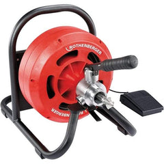 Rothenberger - Electric & Gas Drain Cleaning Machines Type of Power: Electric For Minimum Pipe Size: 1.570 (Inch) - Makers Industrial Supply