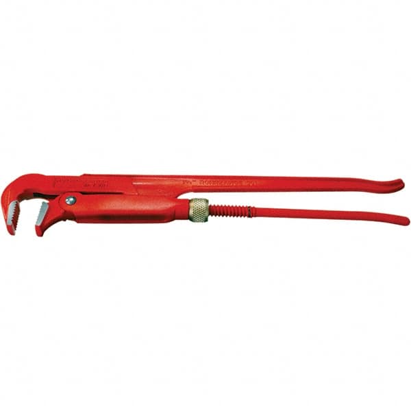 Rothenberger - Pipe Wrenches Type: Corner Pipe Wrench 90 Deg Maximum Pipe Capacity (Inch): 1-1/2 - Makers Industrial Supply