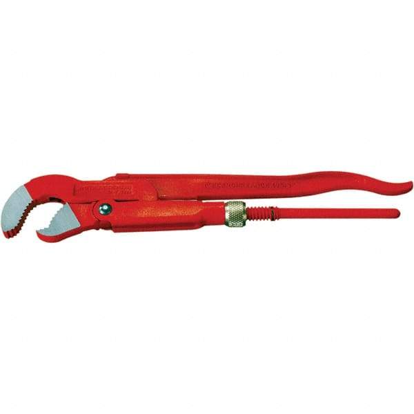 Rothenberger - Pipe Wrenches Type: Corner Pipe Wrench 45 Deg Maximum Pipe Capacity (Inch): 2 - Makers Industrial Supply